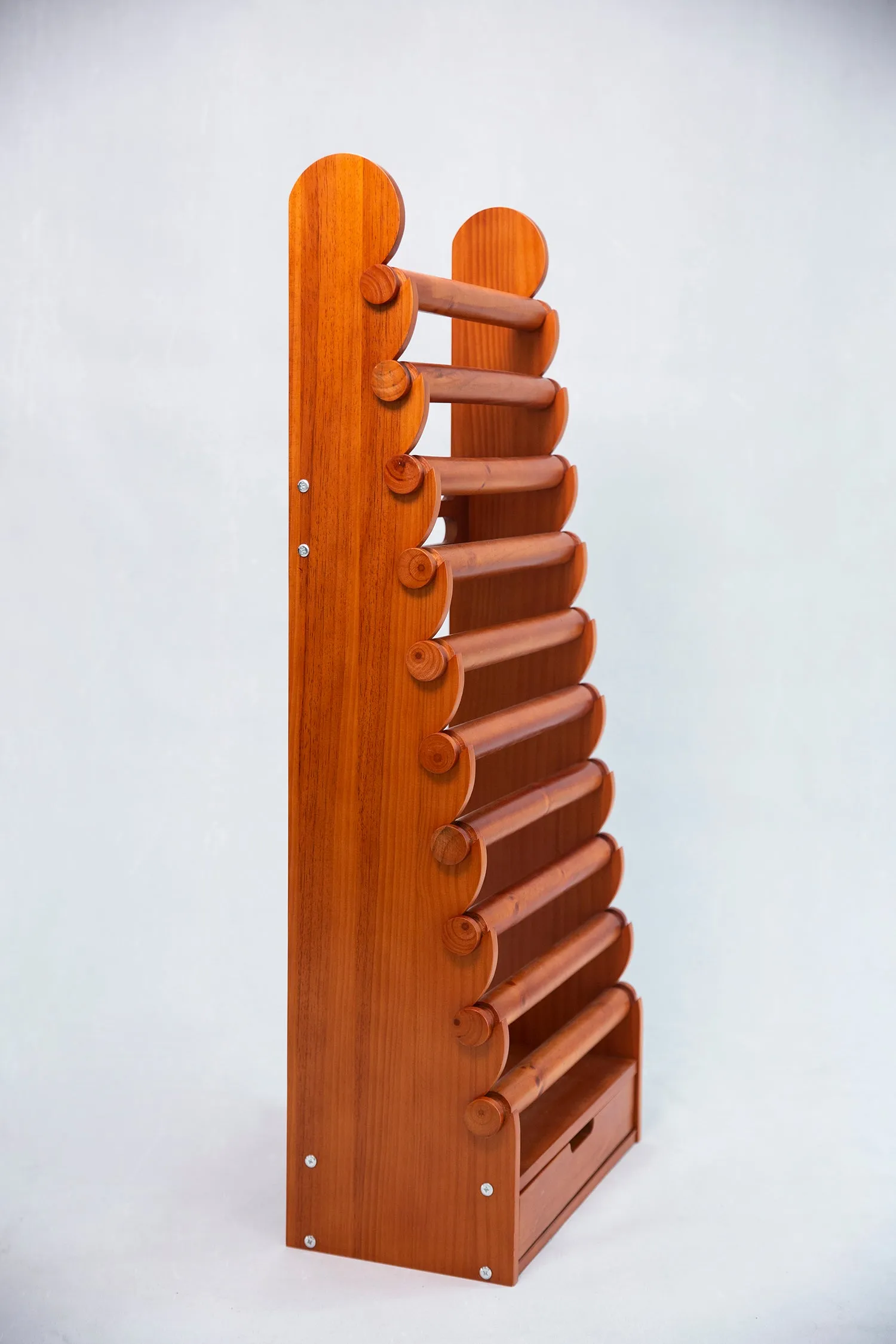 10-Tier Light Wood Bracelet Display, view 6 of 7