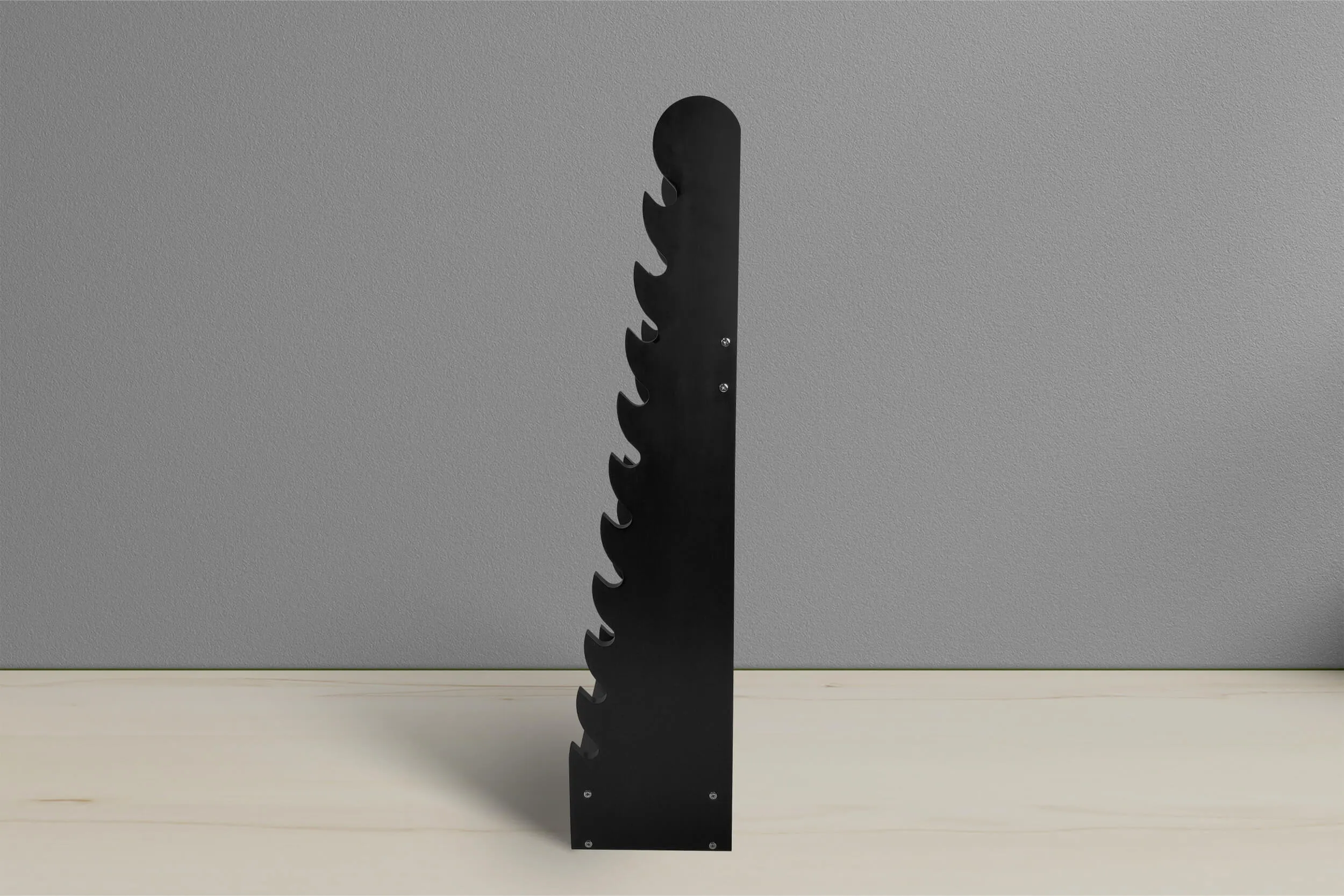 10-Tier Black Wood Bracelet Display, view 3 of 7