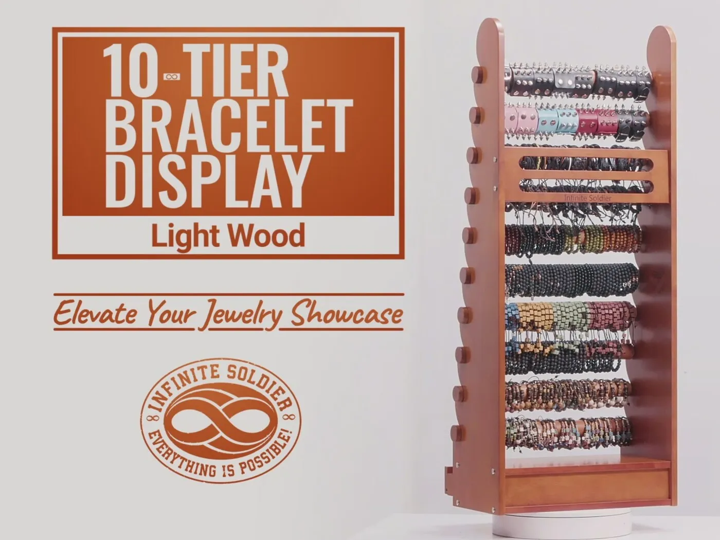 a close-up detail of the bracelet display — view 6